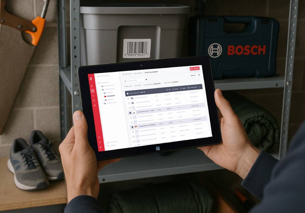 Portable Inventory Fusion5 – Fusion5 Tablet: Easy Home Inventory Organizer | Official ...